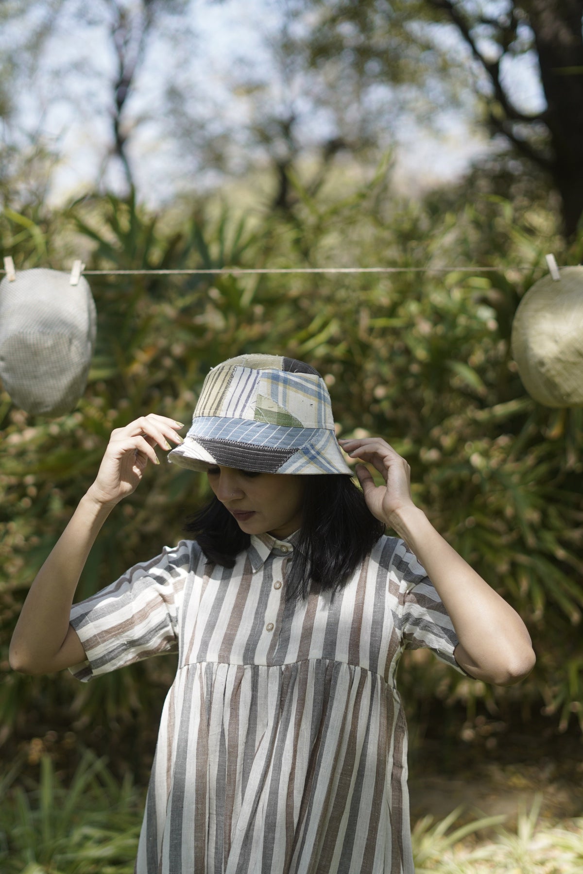 Up-cycled Bucket Hat